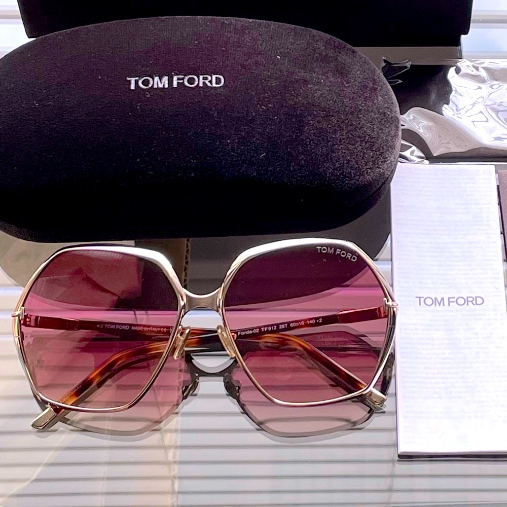 NWT TOM FORD Geometric Sunglasses